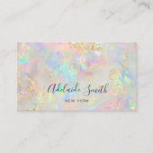 carte de visite arrière - plan opal (Devant)