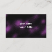 Carte De Visite Arrière - plan pourpre foncé (Devant)