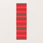 Carte De Visite arrière - plan rayé rouge et vert (Extérieur déplié)