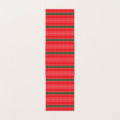 Carte De Visite arrière - plan rayé rouge et vert (Intérieur déplié)