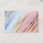 Carte De Visite Arrière - plan rose texturé (Devant)