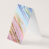 Carte De Visite Arrière - plan rose texturé (Devant)