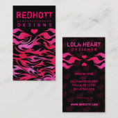 CARTE DE VISITE ARRIÈRE - PLAN ROUGE DE COEUR DE 311 FLAMMES DE (Devant / Derrière)