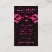 CARTE DE VISITE ARRIÈRE - PLAN ROUGE DE COEUR DE 311 FLAMMES DE (Dos)