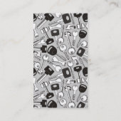 Carte De Visite Arrière-plan vertical d'un trousseau de clés (Dos)