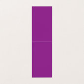 Carte De Visite arrière - plan violet avec bordure blanche (Extérieur déplié)