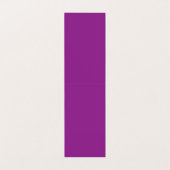 Carte De Visite arrière - plan violet avec bordure blanche (Intérieur déplié)