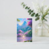 Carte De Visite Arrière - plan Whimsical Fairyland (Debout devant)