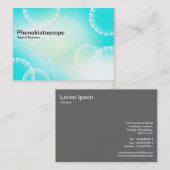 Carte De Visite Arrière - plans Abstraits 02 (Devant / Derrière)