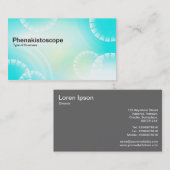 Carte De Visite Arrière - plans Abstraits 02 (Devant / Derrière)