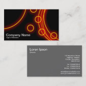 Carte De Visite Arrière - plans Abstraits 04 (Devant / Derrière)