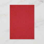Carte de visite arrière rouge tomate texturée – Pe (Devant)