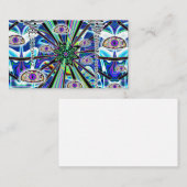 Carte De Visite Arrivée OVNI (vous pouvez ajouter des mots si vous (Devant / Derrière)