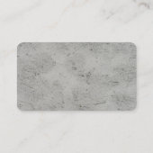 Carte De Visite Arrondi Corner gris mur professionnel (Dos)