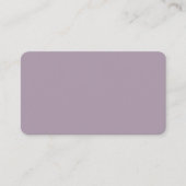 Carte de visite arrondie Rose Quartz (Devant)