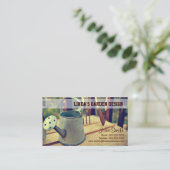 Carte De Visite Arrosage de jardin (Debout devant)