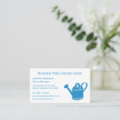 Carte De Visite Arrosage de jardin du Centre (Debout devant)