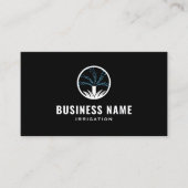 Carte De Visite Arrosage de la pelouse et d'irrigation Paysage noi (Devant)