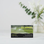 Carte De Visite Arroseuse de pelouse/carte de visite d'aménagement (Debout devant)