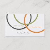 Carte De Visite Art. (Dos)