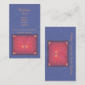 Carte De Visite Art abstrait d'amour étranger (Devant / Derrière)
