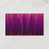 Carte De Visite Art abstrait - Feu - Flammes (Dos)
