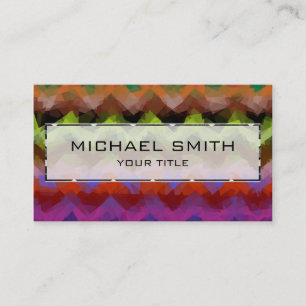 Carte De Visite Art Abstrait mosaïque #4