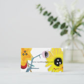 Carte De Visite Art aquarelle (Debout devant)