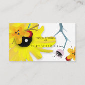 Carte De Visite Art aquarelle (Dos)