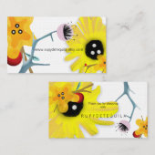 Carte De Visite Art aquarelle (Devant / Derrière)