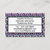 Carte De Visite Art Business QR Code Logo TOUTE ENTREPRISE (Devant)