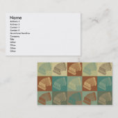 Carte De Visite Art de bruit d'accordéon (Devant / Derrière)