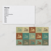 Carte De Visite Art de bruit de plancher (Devant / Derrière)