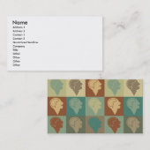 Carte De Visite Art de bruit de psychiatrie (Devant / Derrière)