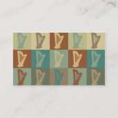 Carte De Visite Art de bruit d'harpe (Dos)