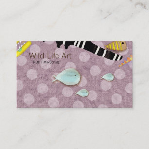 Carte De Visite Art de la faune 2015