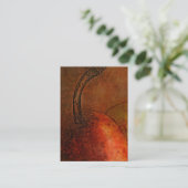 Carte De Visite Art de poire de Vieux Monde (Debout devant)