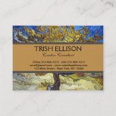 Carte De Visite Art de Van Gogh Mulberry Tree (Dos)