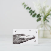 Carte De Visite Art de viande de visite de lutteur de trappeur (Debout devant)