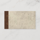 Carte De Visite Art déco (Dos)