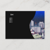 Carte de visite Art Déco (Dos)