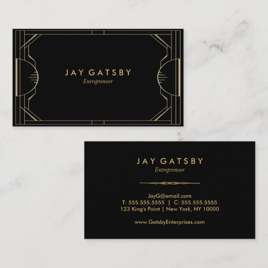 Carte De Visite Art déco authentique/art Nouveau (Devant / Derrière)