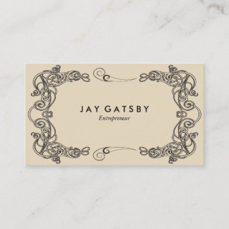Carte De Visite Art Déco/Classique Art Nouveau