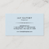 Carte De Visite Art déco classique/art Nouveau (Dos)