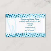 Carte De Visite art dentaire (Dos)