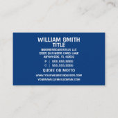 Carte De Visite Art du cerveau du puzzle (Dos)