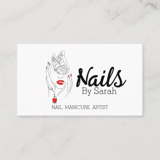 Carte De Visite Art du clou (Devant)