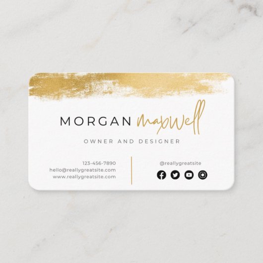 Carte De Visite Art et design (Devant)