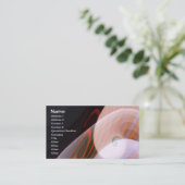 Carte De Visite Art fractal de l'extraction de cuivre (Debout devant)