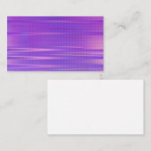 Carte De Visite Art Glitch Vaporwave Esthétique Horizontal (Devant / Derrière)